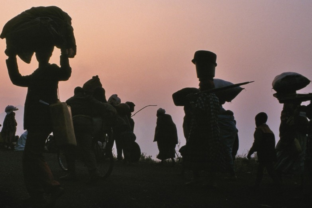 Cover van 'Rwanda, mijn verhaal' van Johan Swinnen.