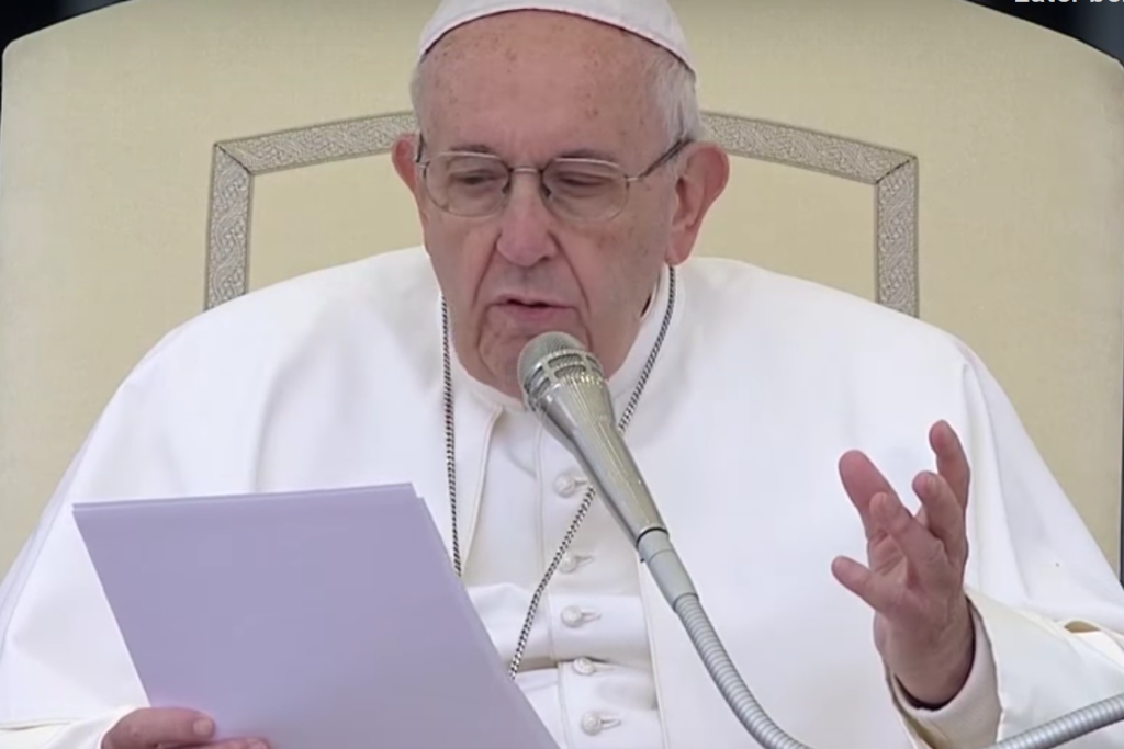 Paus Franciscus tijdens zijn catechese over het 6de gebod - Gij zult geen echtbreuk plegen -op de algemene audiëntie van woensdag 31 oktober 2018
