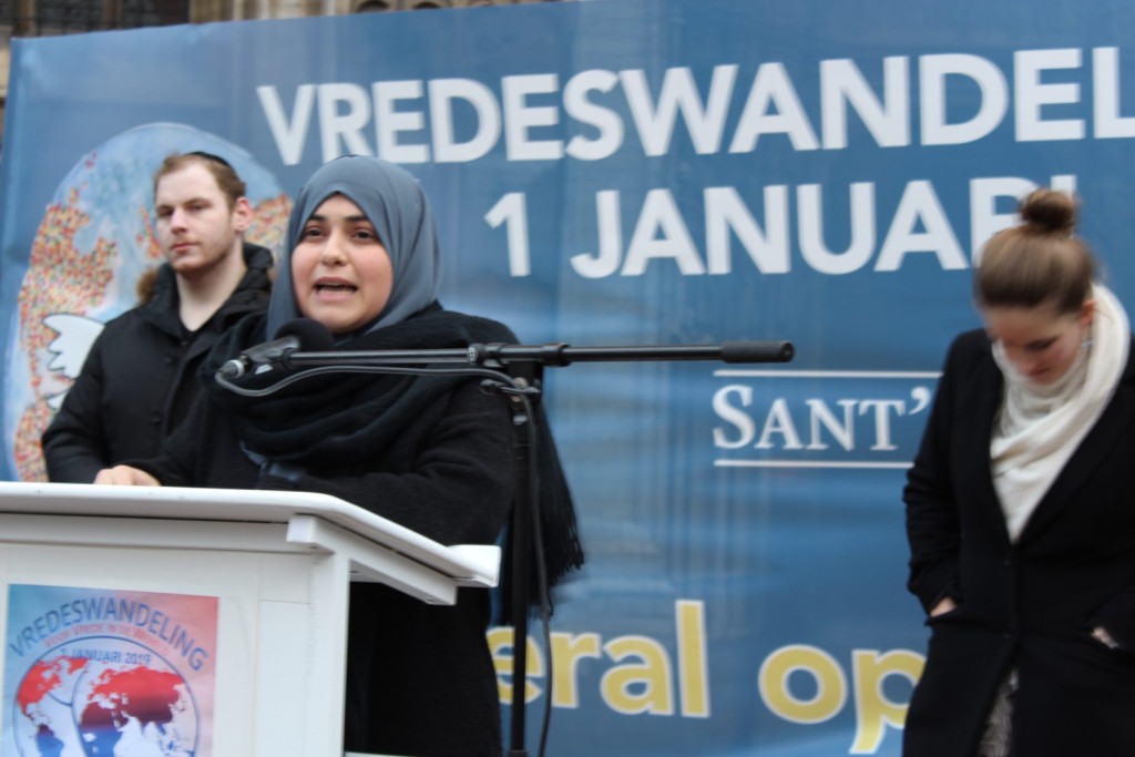 Toespraak aan het einde van de Vredeswandeling van Sant'Egidio in Antwerpen op 1 januari 2019
