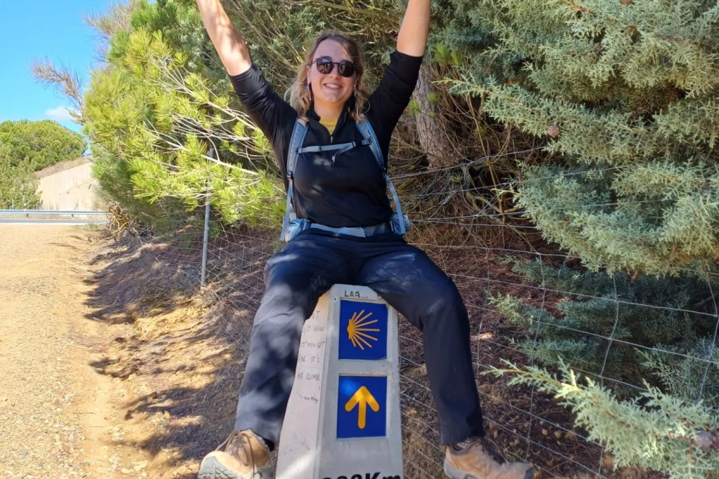 Anneleen De Beule vatte op 6 september de camino aan.