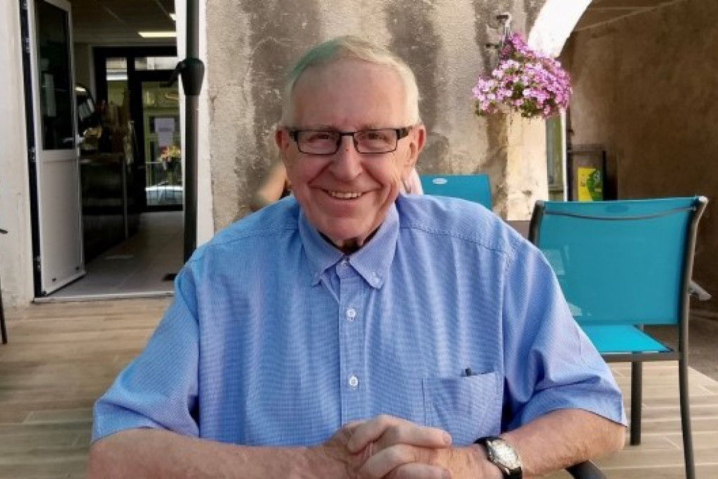 Bernard Deheegher, stichter en voorzitter van het gregoriaans koor Cum Jubilo en het Internationaal Gregoriaans Festival in Watou