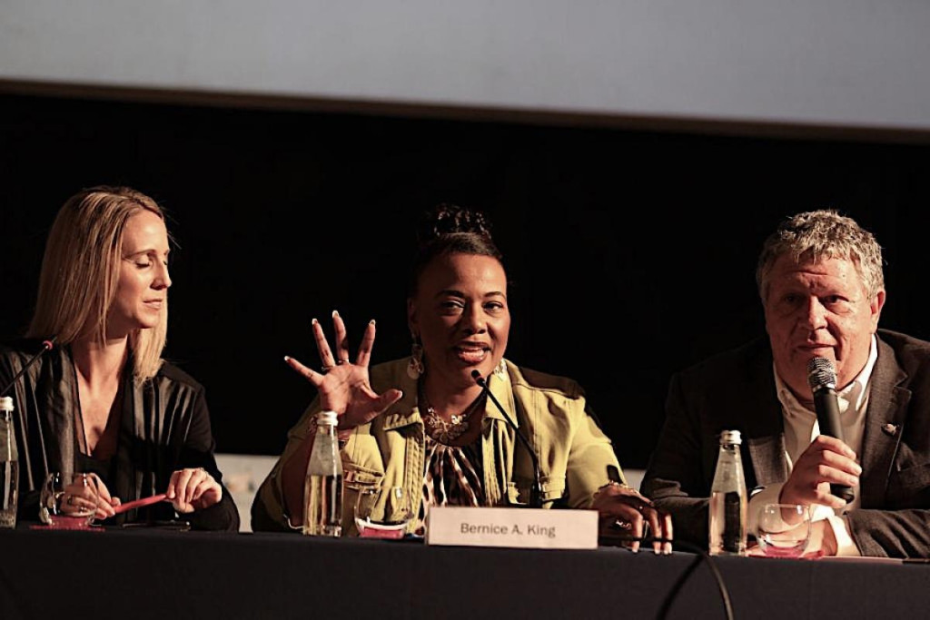Bernice A. King: 'When they go low, you go high!’