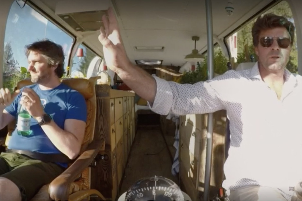 WimLybaert op pad met Lieven Scheire in 'De Columbus' (Eén).