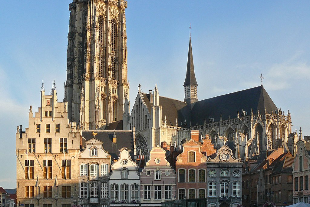 Sint-Rombouts en Grote Markt Mechelen