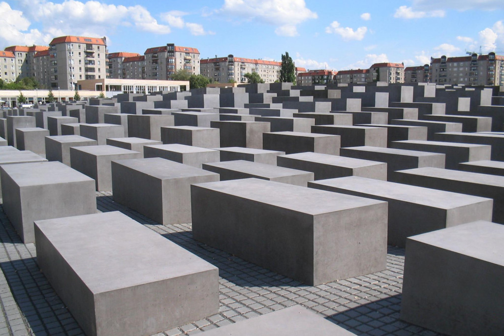 Het Holocaust-memoriaal in Berlijn