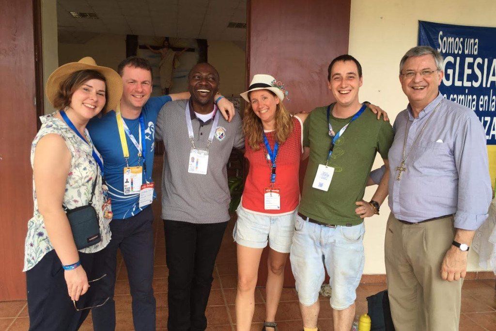 De trekkers van de Antwerpse jongeren op de WJD in Panama De trekkers van de Antwerpse jongeren op de WJD in Panama