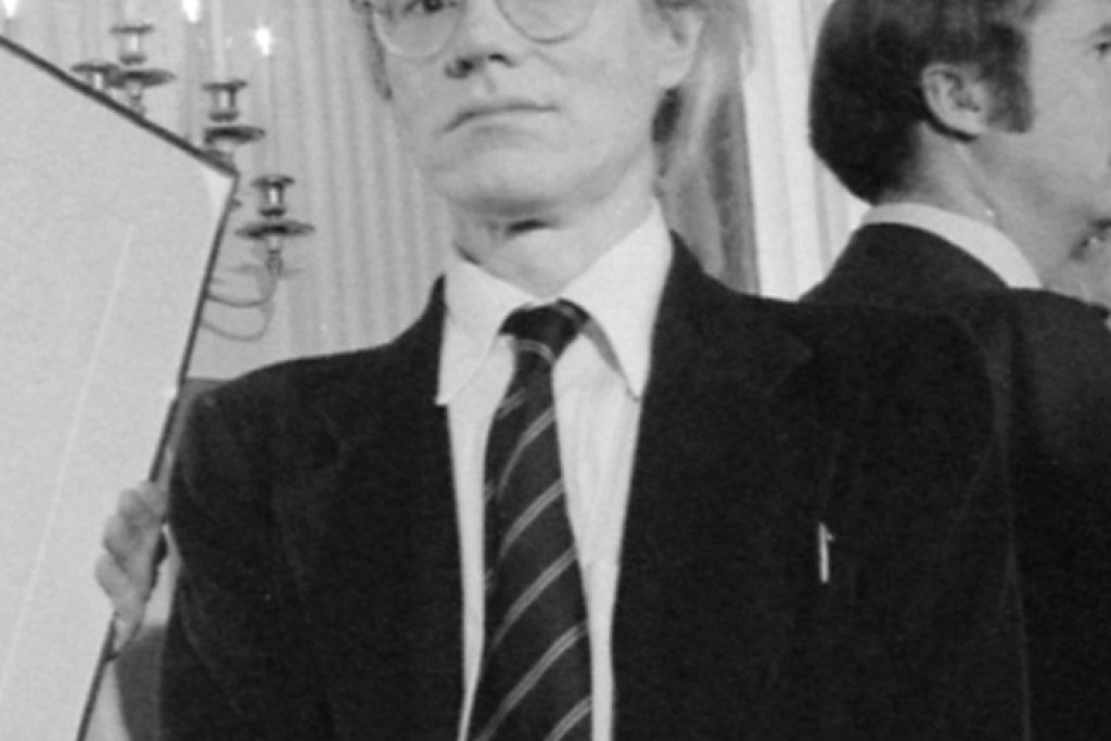 Andy Warhol in 1977