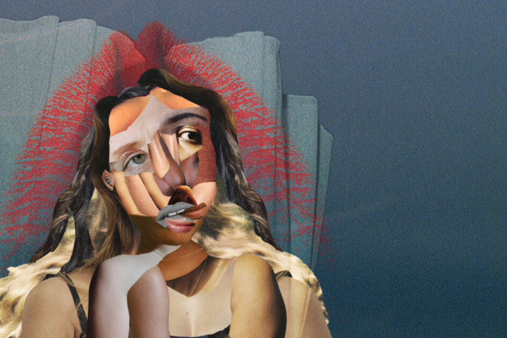 Fotocollage 'Maria Magdalena', Fenna Jensma.