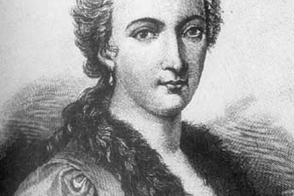 De Italiaanse wiskundige Maria Agnesi.