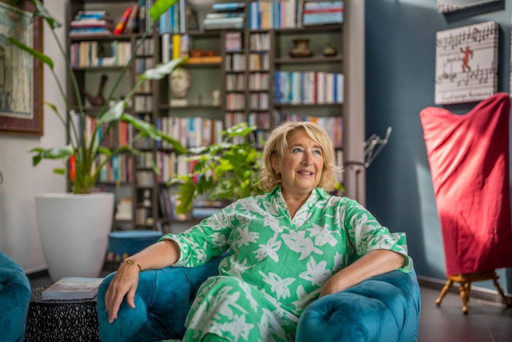 Marleen Reynders: 'Het Exodusverhaal werd nog betekenisvoller voor mij.' Marleen Reynders: 'Het Exodusverhaal werd nog betekenisvoller voor mij.'