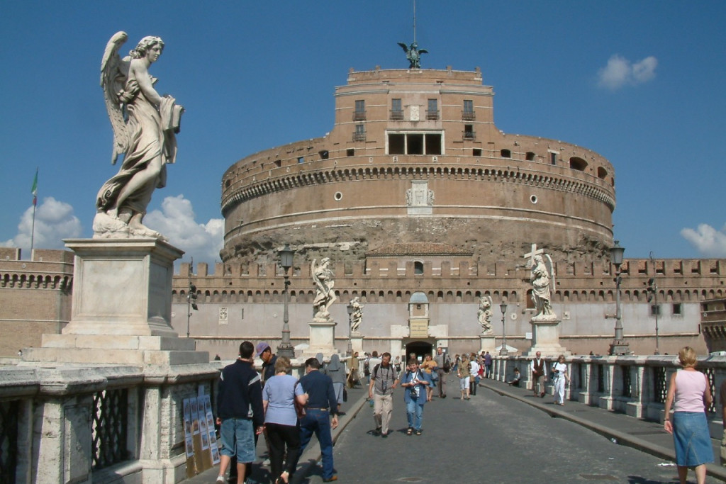 De Engelenburcht in Rome.