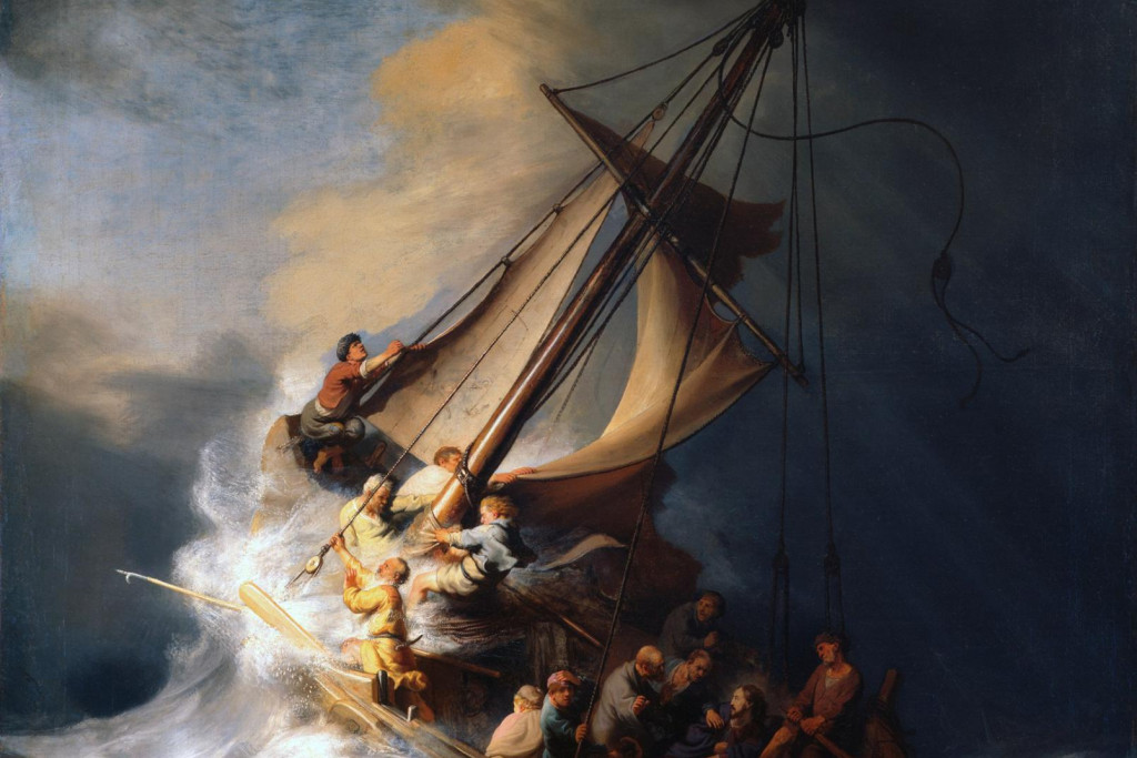 Rembrandt Van Rijn, Storm op het meer