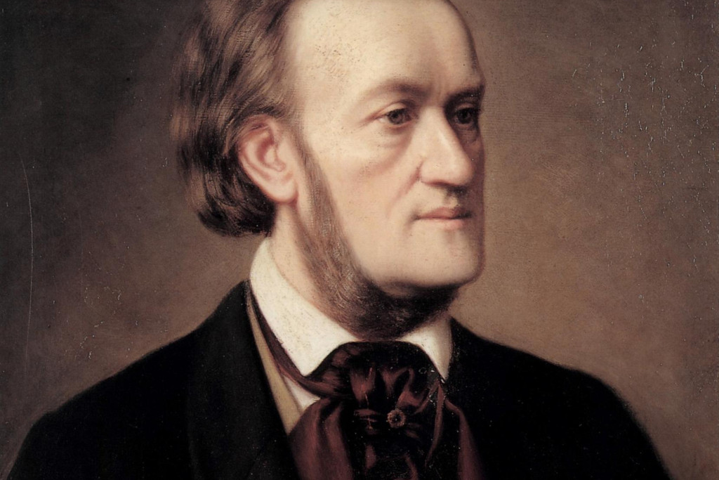 Wagner op een schilderij uit 1862.