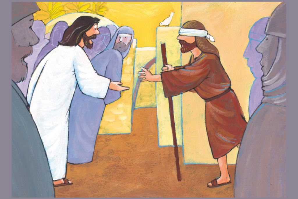 Jezus en Bartimeüs