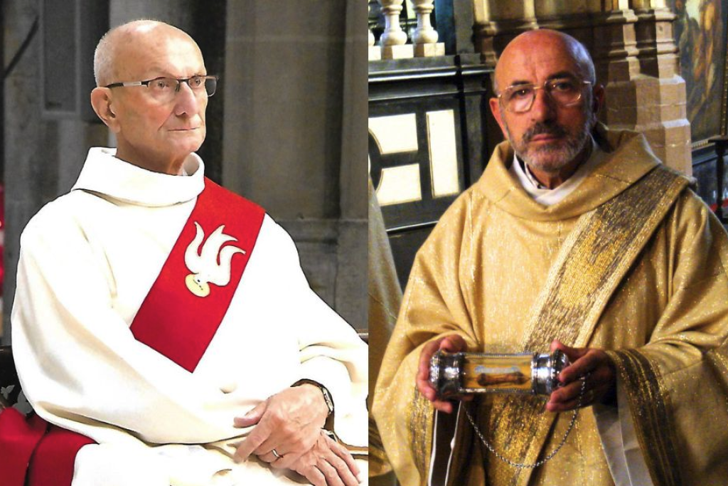 Voor zowel Frans Gheysen (links) als Luc Neels (rechts) liep dienstbaarheid de afgelopen vijftig jaar als een rode draad door hun leven.