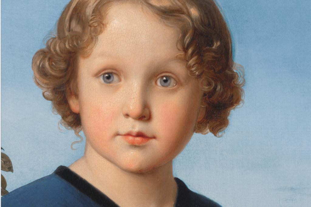 Detail uit de cover van ‘De kinderjaren van Jezus’.