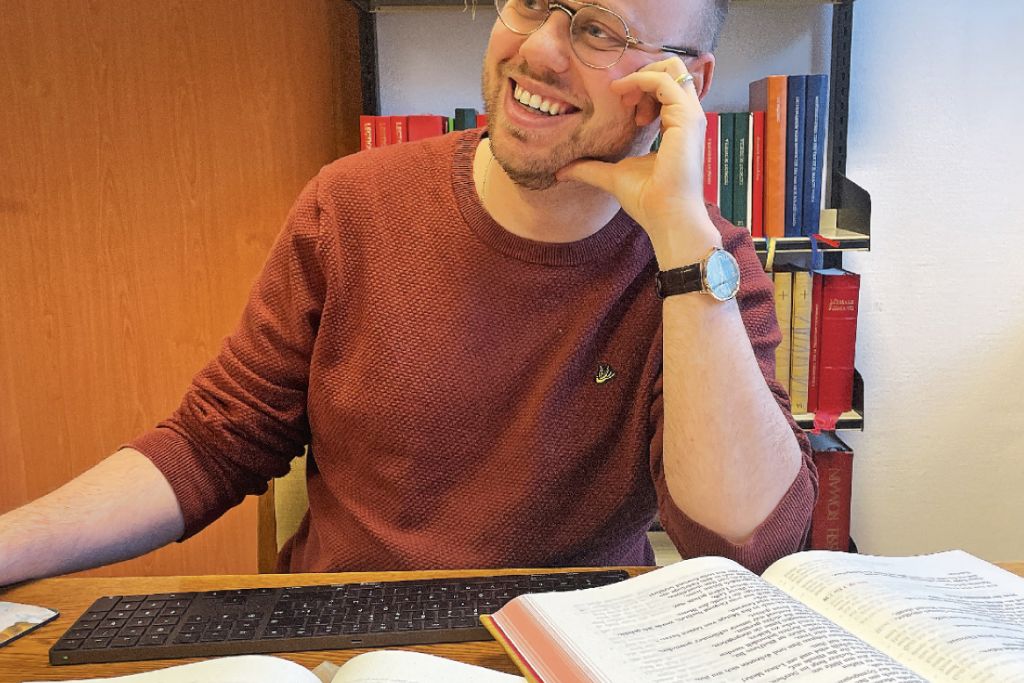'De schoonheid van de rituelen, de gebeden en de gezangen fascineren mij’, getuigt Jeroen Heiremans. ‘Mensen die schoonheid laten ervaren, zie ik als mijn belangrijkste opdracht’ 