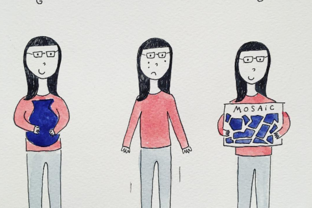 'Leven in drie hoofdstukken'.