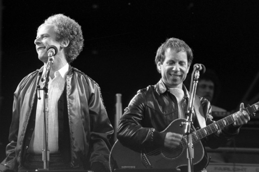 Simon & Garfunkel in 1982