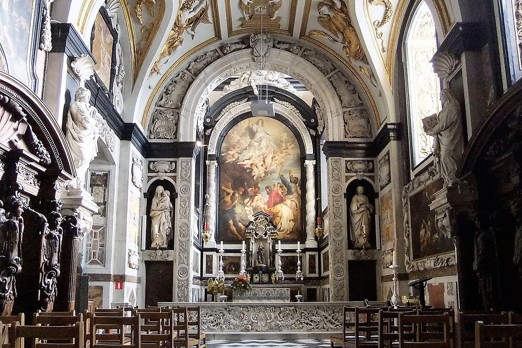 De Mariakapel van de Sint-Carolus-Borromeuskerk in Antwerpen