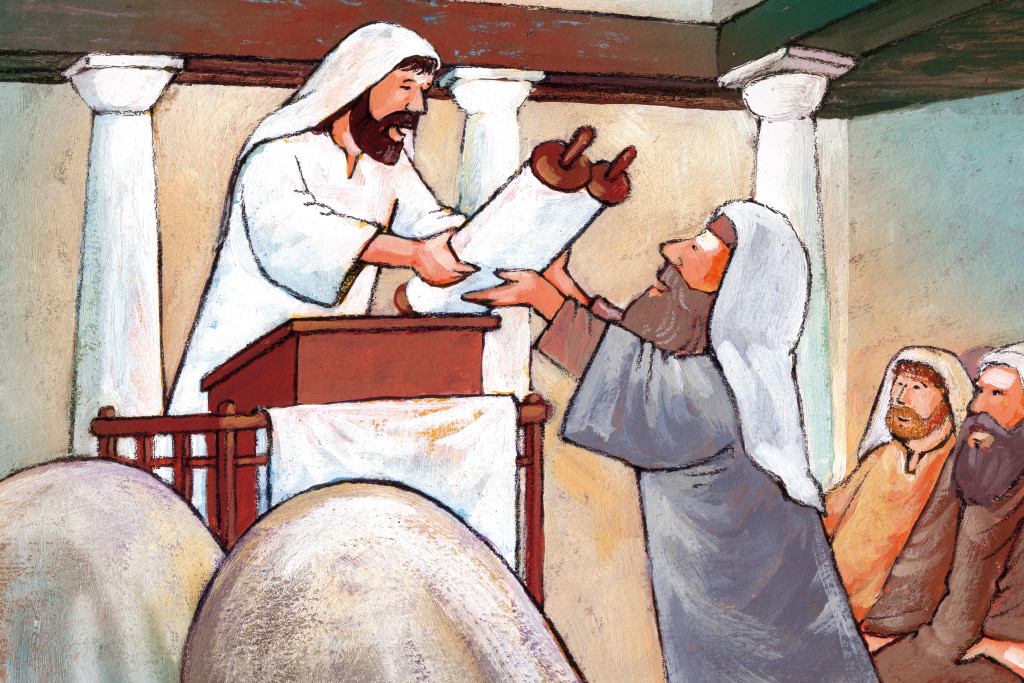 Jezus in de synagoge
