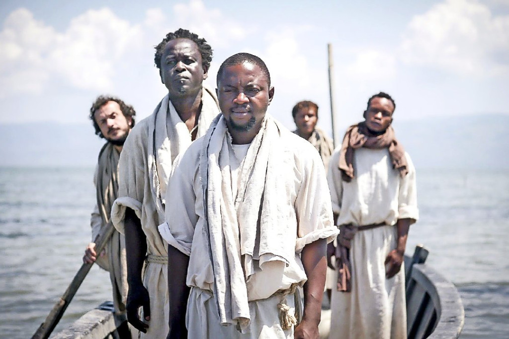 De leerlingen van Jezus in de film 'The New Gospel' van Milo Rau.