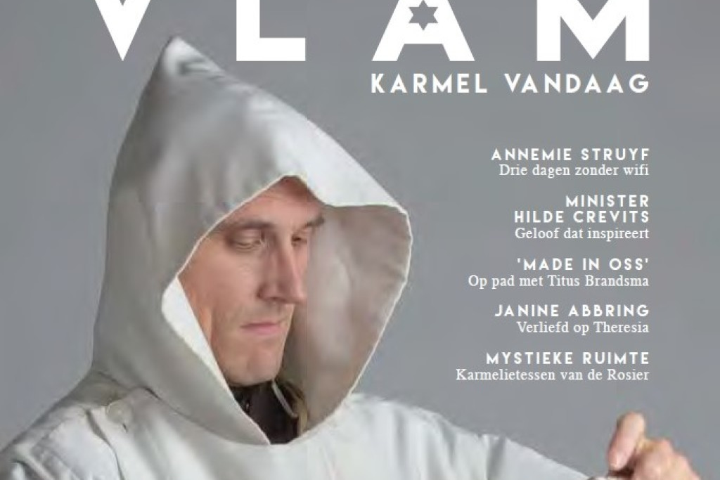 Vlam, het eerste glossy magazine van de karmelieten 
