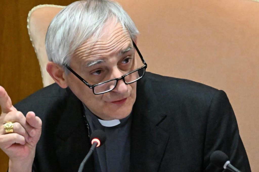 Kardinaal Matteo Zuppi, vredesgezant van de paus en voorzitter van de Italiaanse bisschoppen