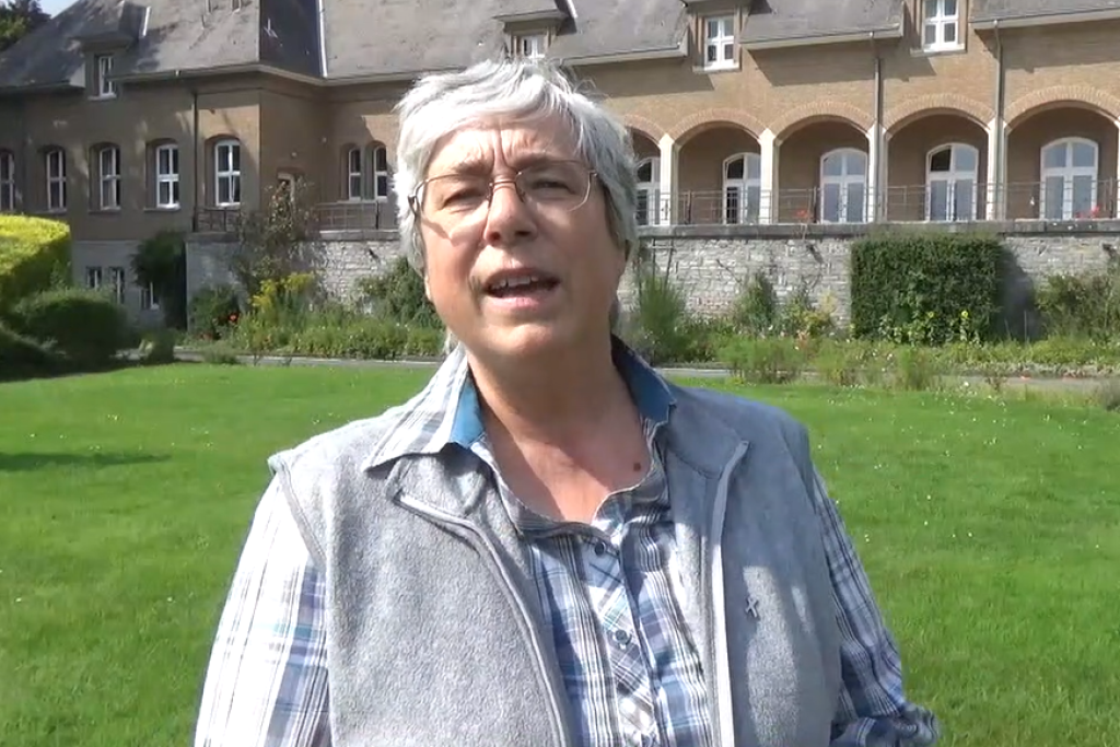 Zuster Agnès Granier, algemene overste van de Sœurs de Saint-André
