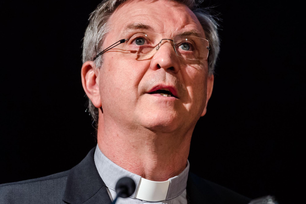 Bisschop Johan Bonny, voorzitter van de Erkende Instantie Rooms-katholieke Godsdienst