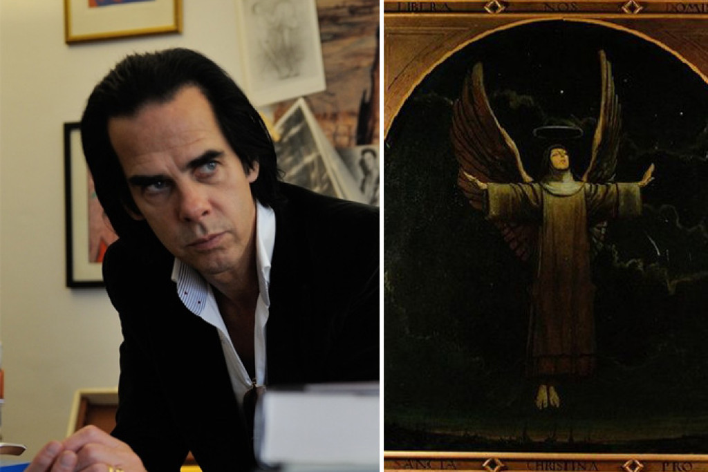 Nick Cave (l.) en Christina de Wonderbare