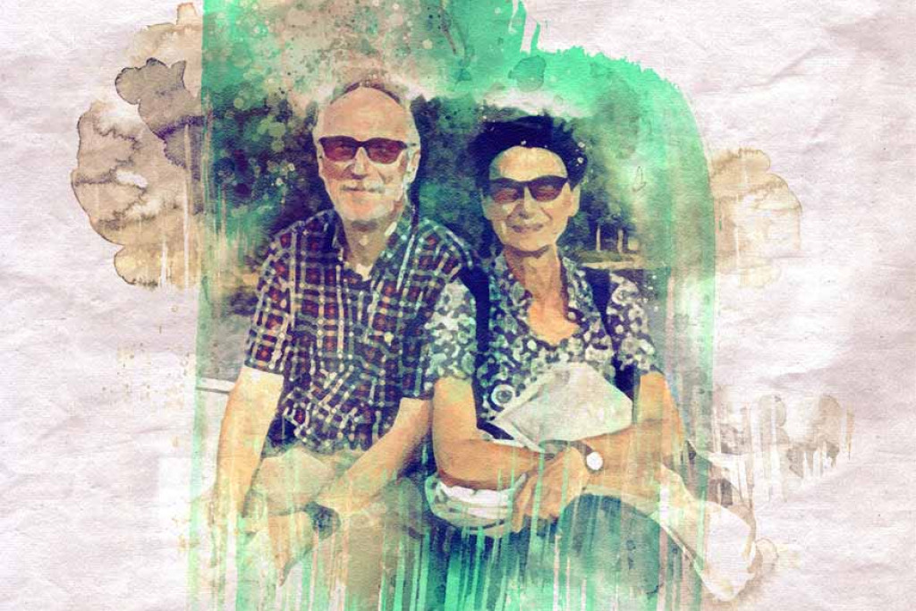 Dirk Adams en Ria Van Alboom.
