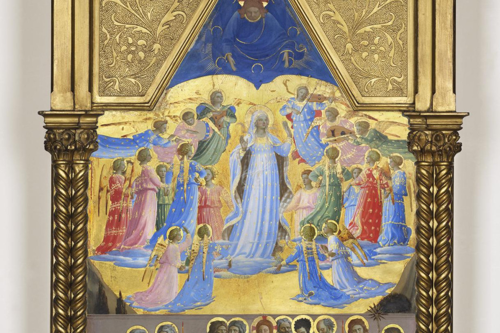 Fra Angelico, Tenhemelopneming van Maria.