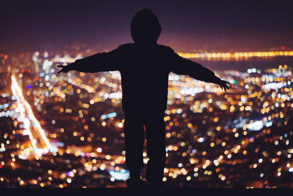 'Ik ben het Licht van de wereld.' 'Ik ben het Licht van de wereld.'