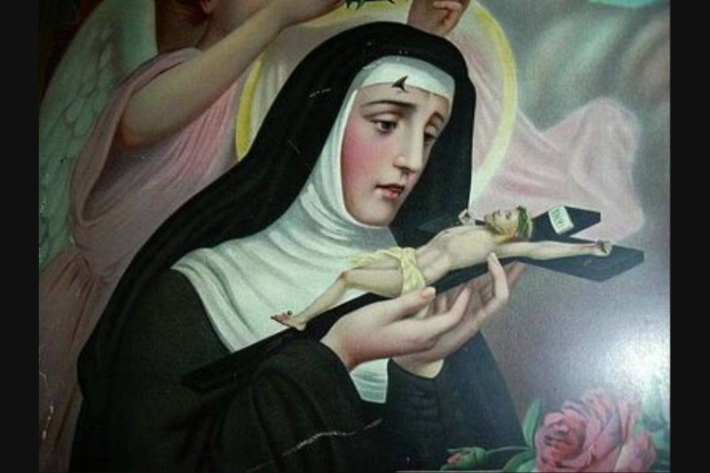 De Heilige Rita van Cascia.