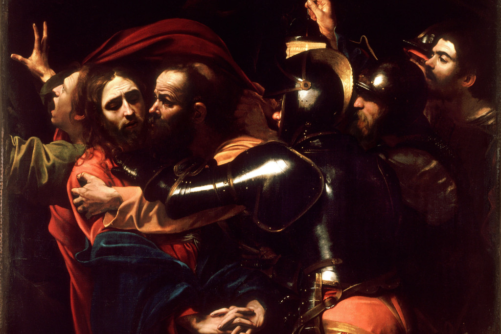 Michelangelo Merisi da Caravaggio, De gevangenneming van Christus, 1602
