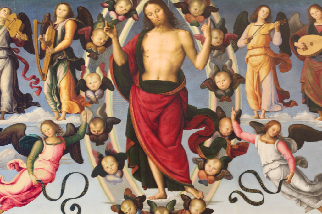 Pietro Perugino, De Hemelvaart van Christus, 1498