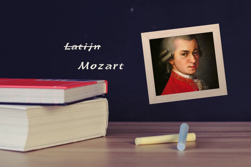Als een leraar Latijn Mozart binnensmokkelt.