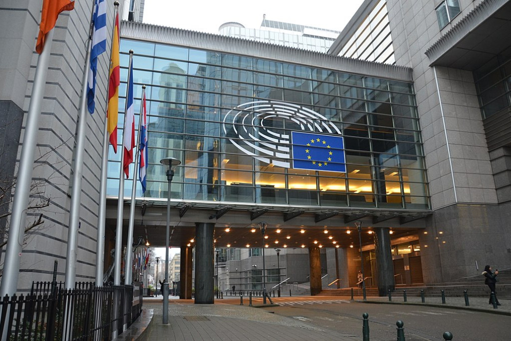Europees Parlement in Brussel 