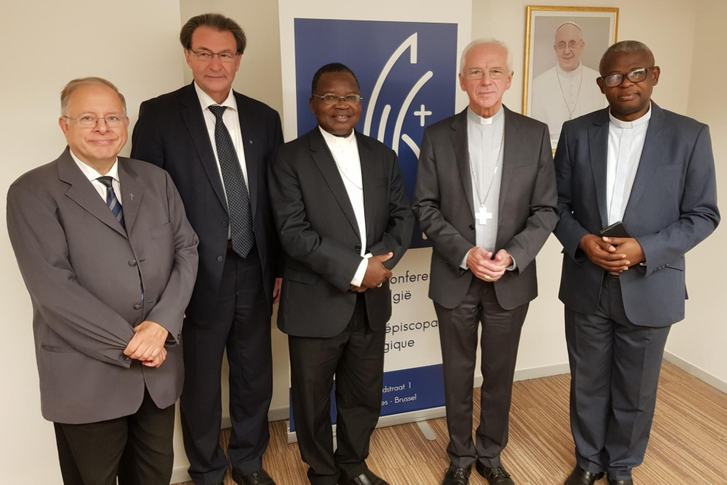 Eind vorige week was een tweekoppige delegatie van de CENCO, de Bisschoppenconferentie van DR Congo, op bezoek in Brussel Eind vorige week was een tweekoppige delegatie van de CENCO, de Bisschoppenconferentie van DR Congo, op bezoek in Brussel