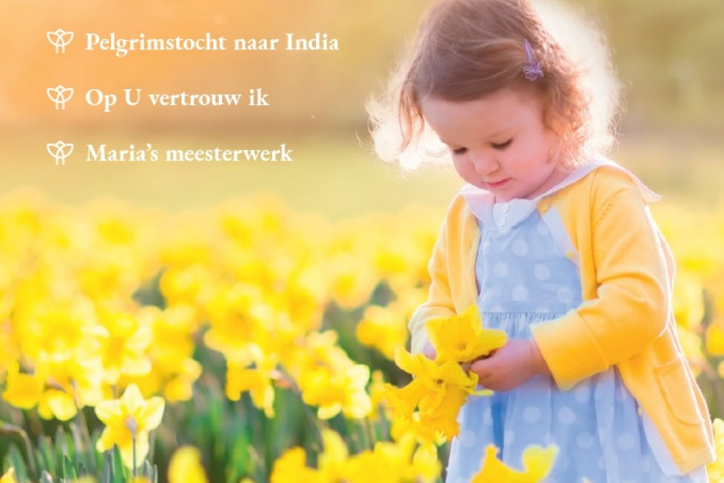 De cover van het paasnummer van Maria, Middelares en Koningin