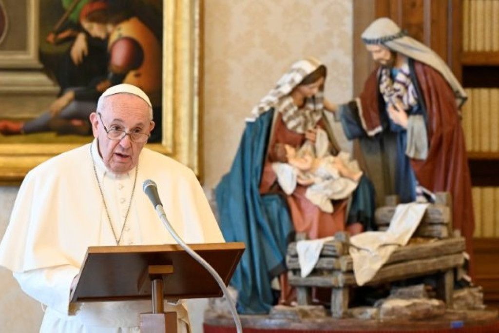 Paus Franciscus tijdens zijn angelustoespraak op het hoogfeest van Epifanie, 6 januari 2021