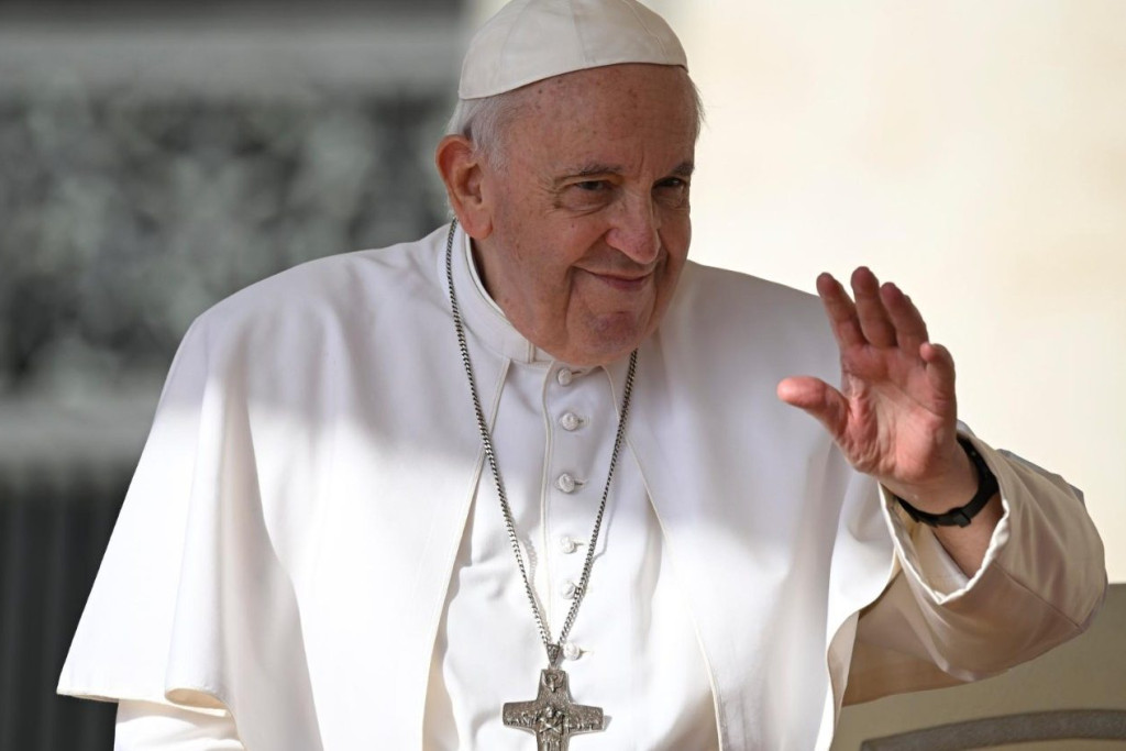 Paus Franciscus tijdens de algemene audiëntie van woensdag 7 september 2022