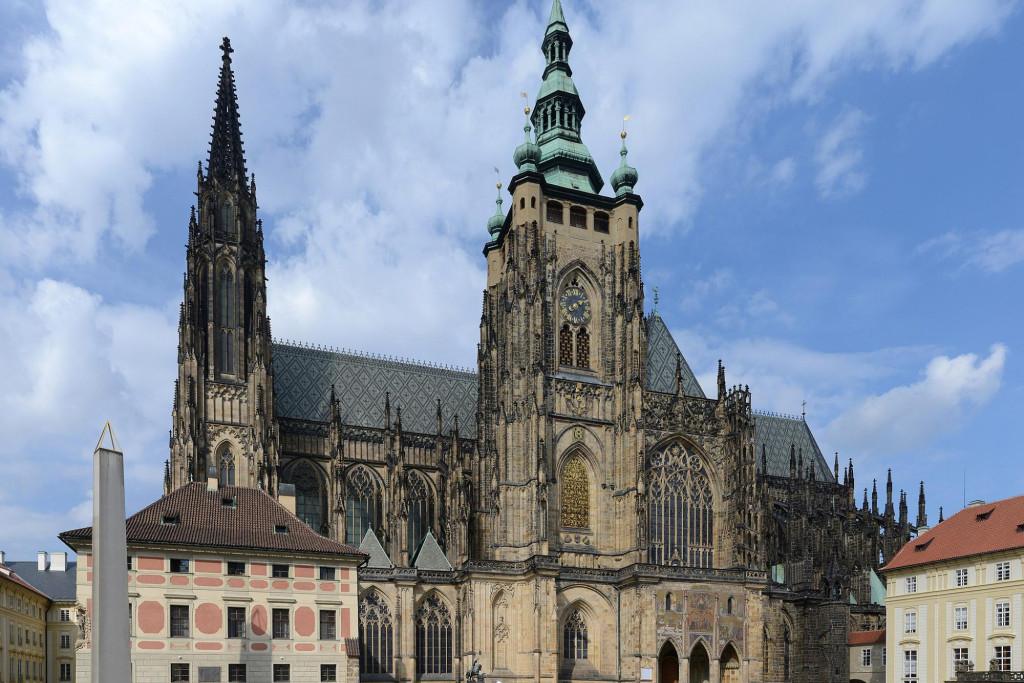 De Sint-Vituskathedraal in Praag