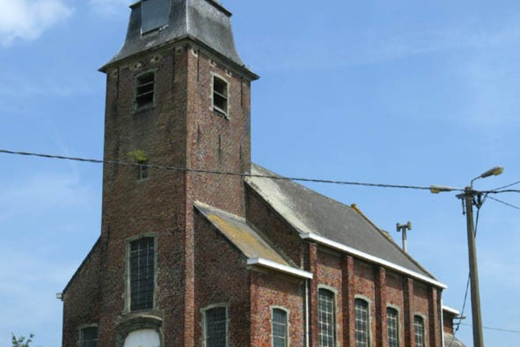 De Sint-Pieterskerk in Leerbeek (Gooik)