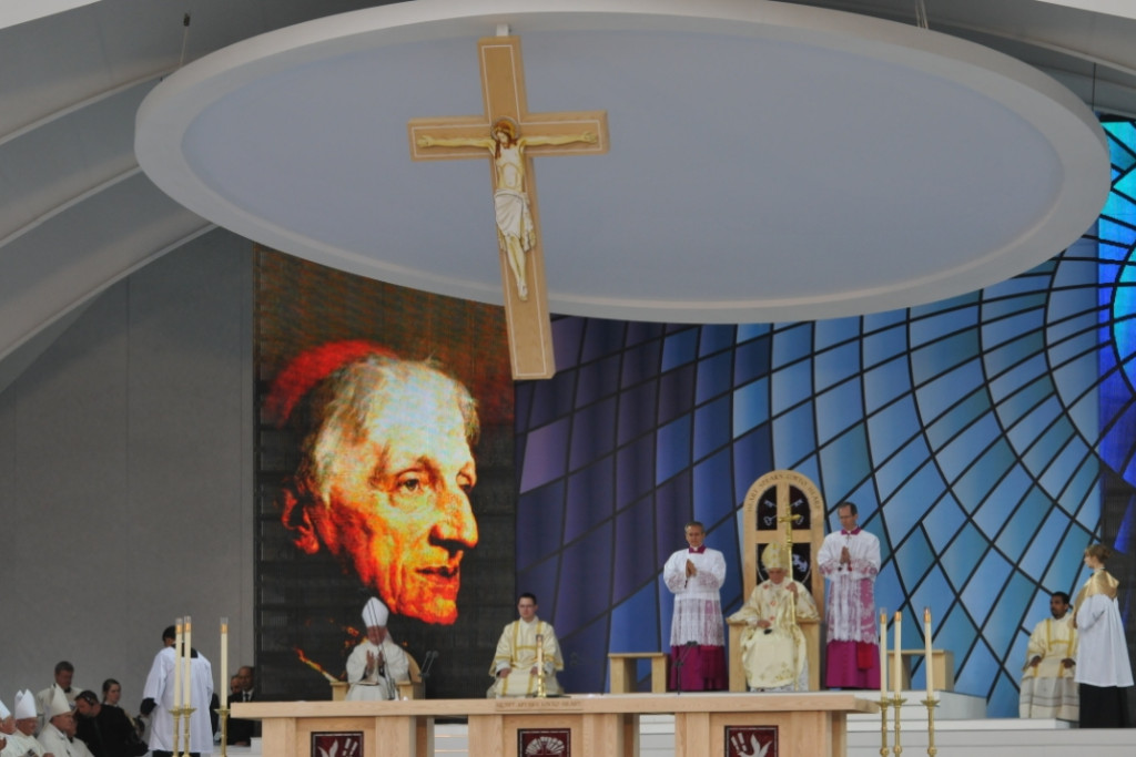 Paus Benedictus XVI in Birmingham