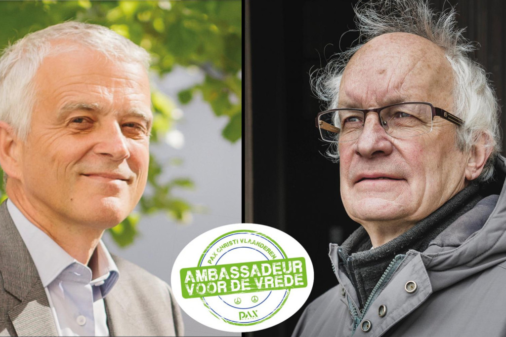 Rector Herman Van Goethem en Fernand Marechal
