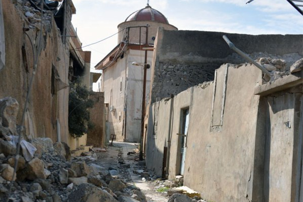 In Batnaya (Irak) leefden 850 christelijke gezinnen, tot aan de doortocht van IS