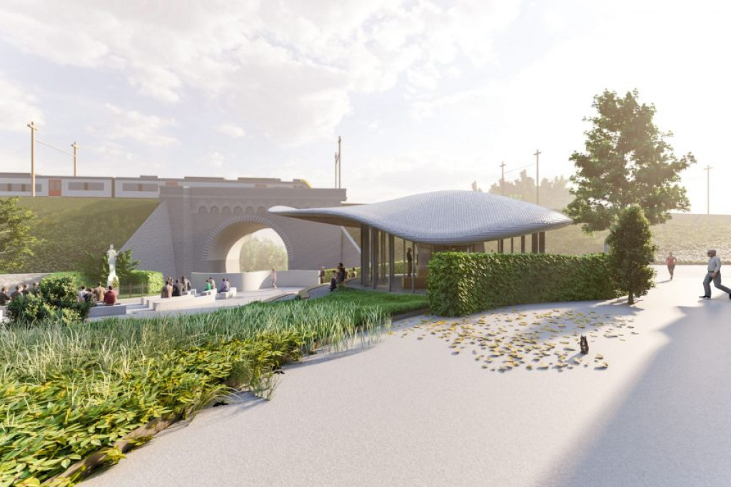 Het ontwerp voor de nieuwe tuin der verschijningen in Beauraing