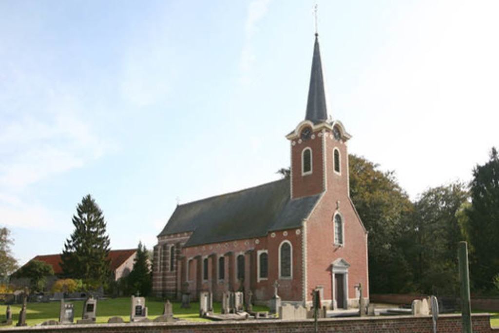 De Heilig Kruiskerk in Bierbeek